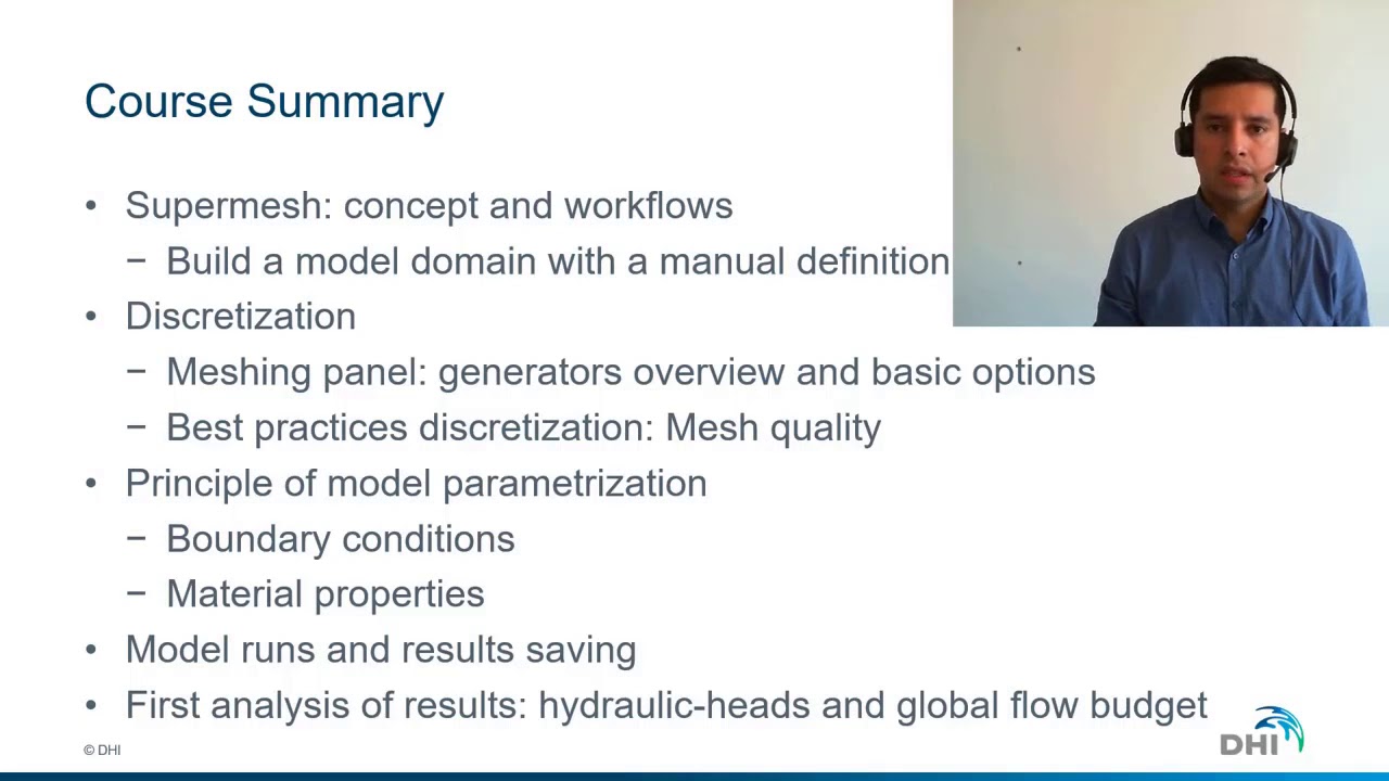 FEFLOW | Getting started with groundwater modelling (module 11): Course summary