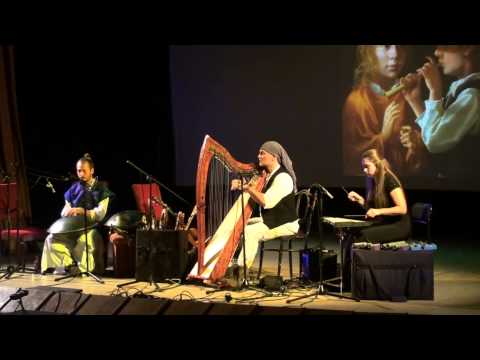 Alizbar & Ann'Sannat / Celtic harp / Amin Varkonyi / Hang / overtone singing /Ханг / Сказка о любви