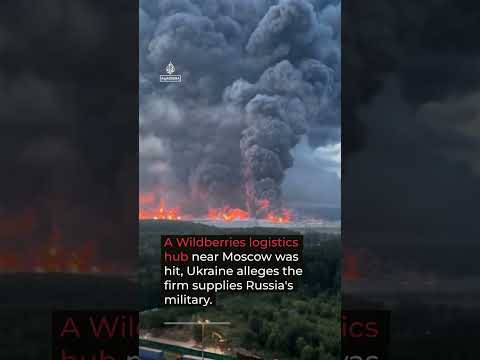 Largest Ukrainian drone attack on Russia, Moscow says 822 drones intercepted | #AJ shorts
