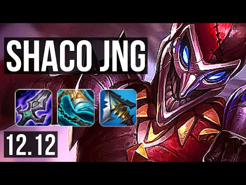 SHACO vs GRAVES (JNG) | 9/0/9, 73% winrate, Legendary | EUW Challenger | 12.12