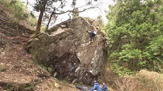 裏御岳 おむすび岩 3G[三段-]