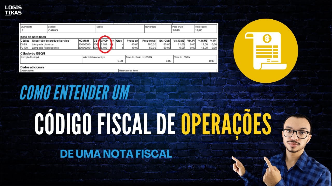Como entender um CFOP de uma nota fiscal?
