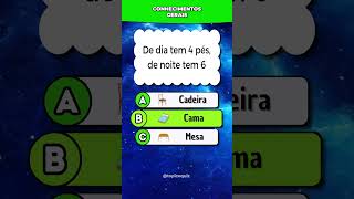 🔍 Quiz de conhecimentos gerais