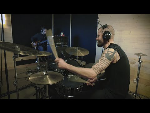 PLEBEIAN GRANDSTAND – IVO KALTCHEV – Drumcam from new album pre-productions November 2015