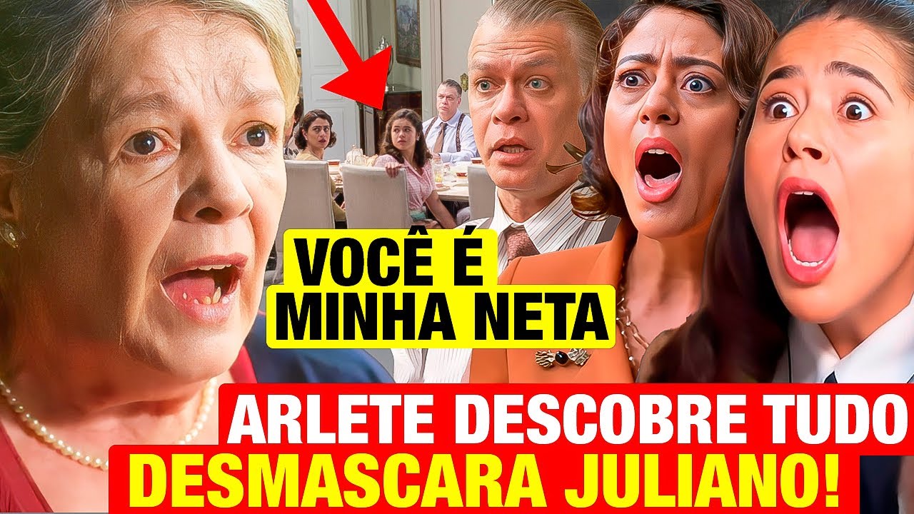 GAROTA DO MOMENTO: Arlete PARA JANTAR NA CASA DA BIA e revela que ELA É SUA NETA! Resumo de hoje