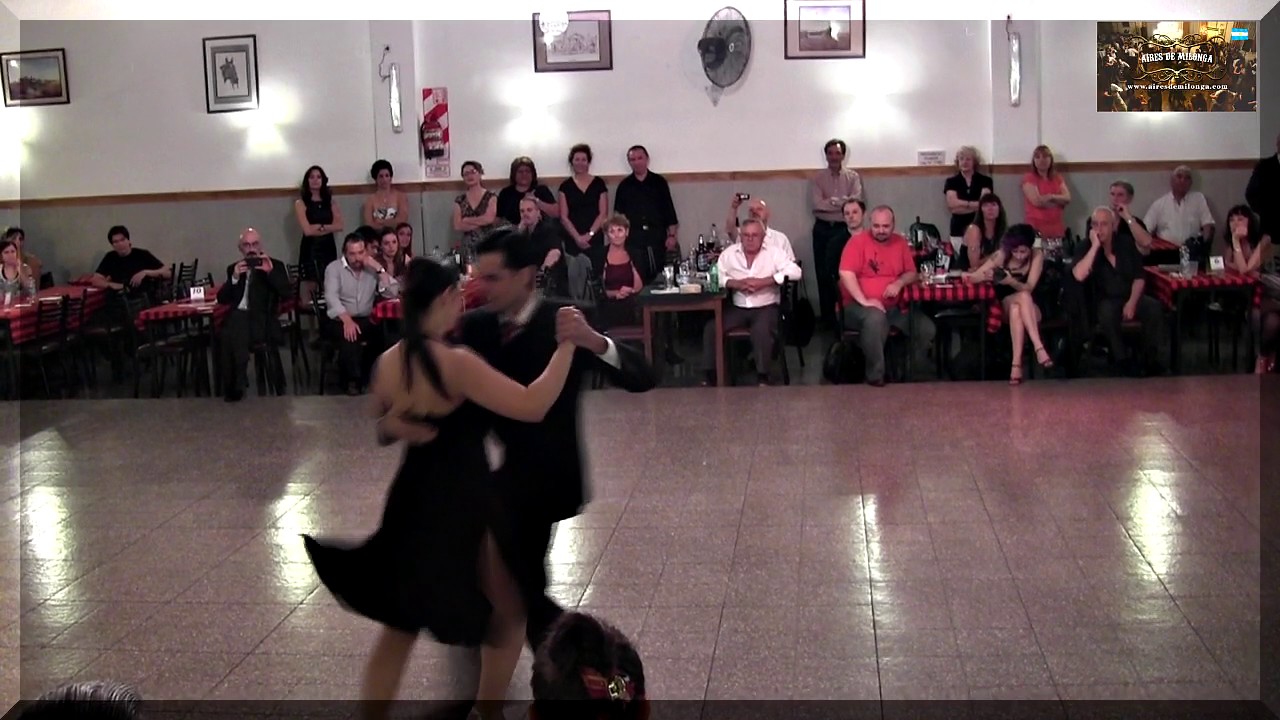 Johana Copes, Julio Altes, Tango en Milonga La Baldosa