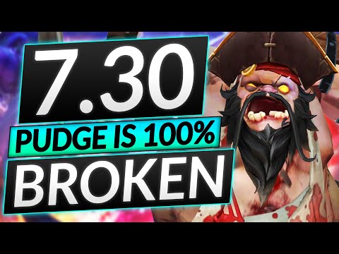 NEW 7.30 PUDGE is DISGUSTING - BEYOND BROKEN, NERFS SOON For Sure - Dota 2 Guide
