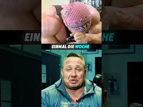 Train muscles once or twice a week!?😳🤔 #markusrühl #motivation #bodybuilding