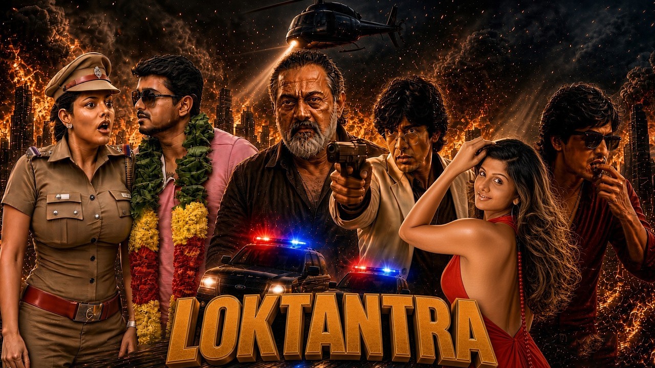 LOK TANTRA - लोकतंत्र South Released Full Hindi Dubbed Movie | South Indian Action Movie