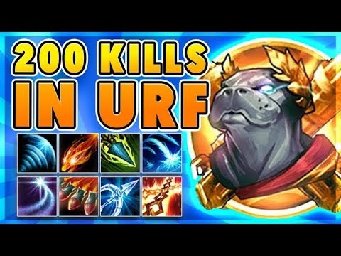 *URF MOVIE* MY BEST URF PLAYS (FINAL MOVIE) - BunnyFuFuu Full Gameplay