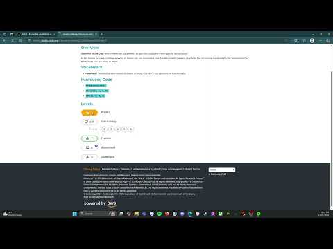 Code.org - CS Discoveries - Unit 3: Interactive Animations & Games: Lesson 4: Level 1
