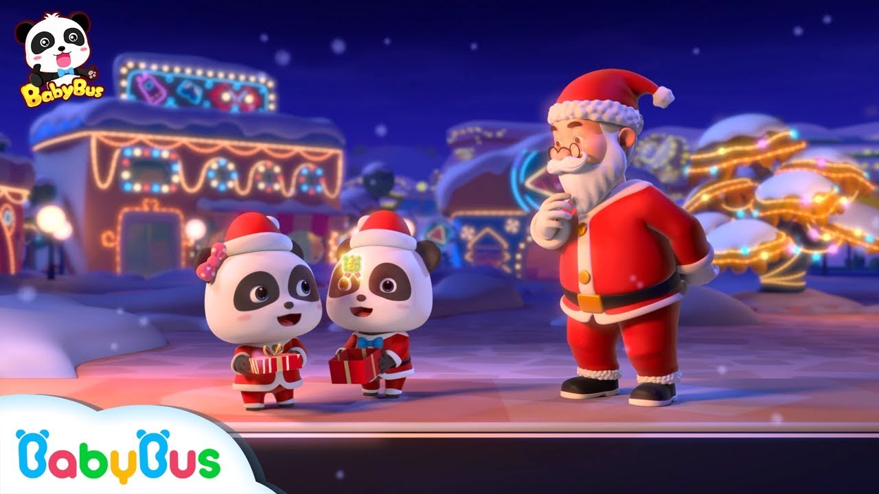 Santa Claus's Amazing Gifts | Baby Panda's Costume Show | Christmas Songs | BabyBus