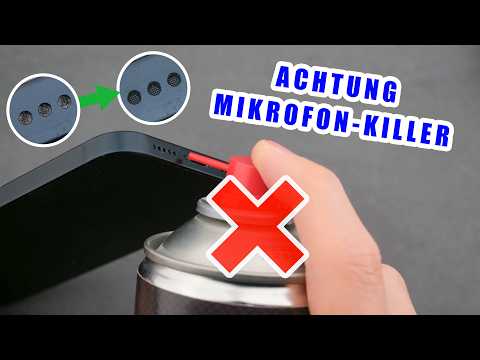 Cleaning Your Smartphone’s Microphone & Speaker – This Mistake Can Destroy Your Mic!