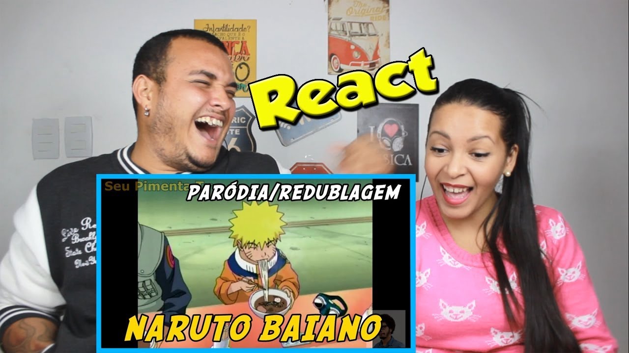REAGINDO A E SE NARUTO FOSSE NA BAHIA? - Paródia/Redublagem (Seu Pimenta Tv)