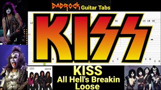 Download lagu All Hell's Breakin Loose - KISS - Guitar Bass TABS Lesson mp3 Download lagu All Hell's Breakin Loose - KISS - Guitar Bass TABS Lesson mp3