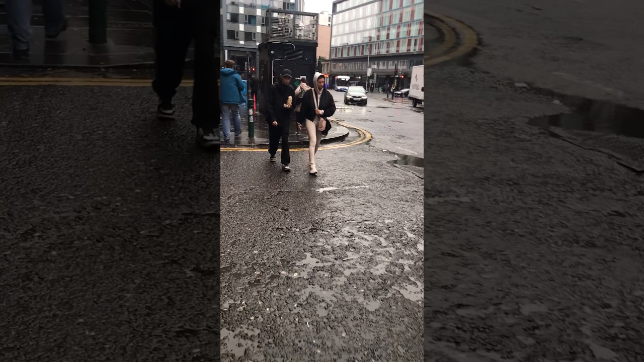 Two sides of the same Glasgow street. #glasgow #scotland #comedy #glasgowhistory