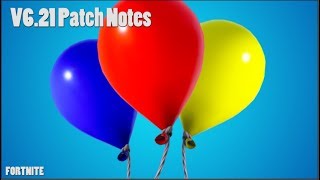 Fortnite Patch Notes Kenh Video Giáº£i Tri Danh Cho Thiáº¿u Nhi - v6 21 patch notes fortnite