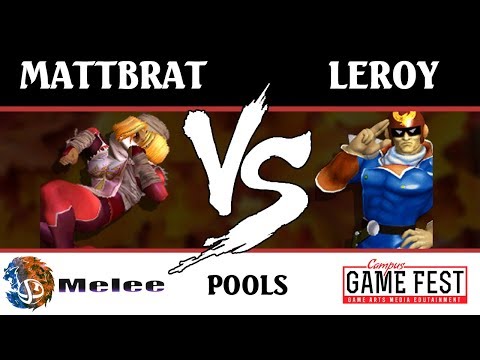 SotF2 - mattbrat (Sheik) vs. Leroy (Captain Falcon) [Pools]
