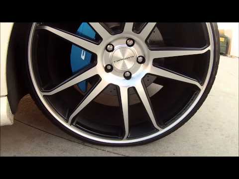 Mercedes Caliper Covers Deep Blue CNC Machined CS Edition