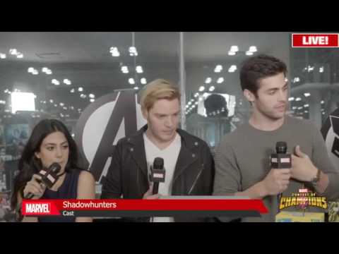 Shadowhunters at New York Comic Con 2016 -Marvel Live Interview - #ShadowhuntersNYCC