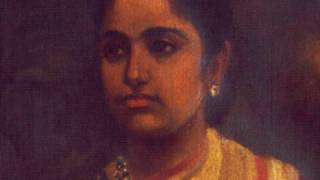 Young woman by Raja Ravi Varma 