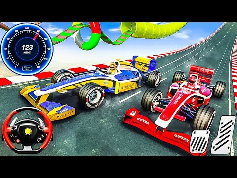 GT Formula Car Mega Ramp Extreme Racing - Formula Car Racing Stunts 3D - Android GamePlay #1