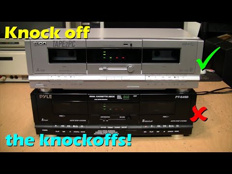 Knock off the knockoffs: A plea to cassette deck manufacturers