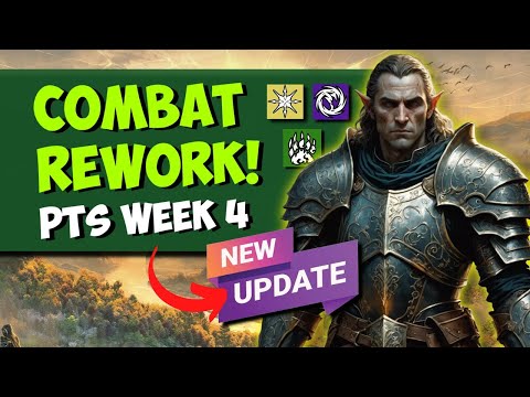 ⚔️ESO PTS Week 4 Is Here – Combat Changes You Need to Know!