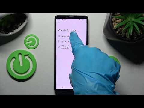 How to Enter Vibration Settings on SONY Xperia 10 IV - Open Vibration Settings
