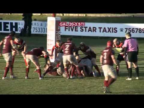 GALA v STIRLING COUNTY - SCOTTISH CUP QUARTER FINAL - 15.2.14 - RUGBY HIGHLIGHTS