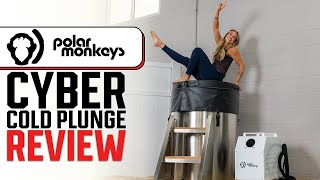 Cold Plunge That Makes Ice and Demands Respect – Polar Monkeys Cyber Barrel Cold Tub Review