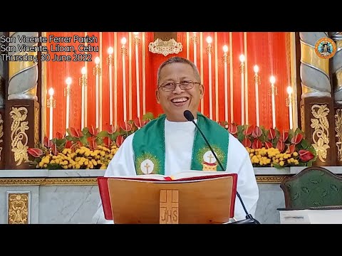 "Unsa ka importante ang pagpasaylo?" 6/30/2022 Misa ni Fr. Ciano Ubod sa SVFP.