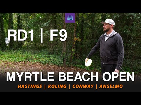 2021 Myrtle Beach Open | RD1, F9 FEATURE | Hastings, Koling, Conway, Anselmo | Gatekeeper Media