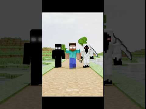 Minecraft Herobrine VS Roblox Herobrine Team 💀 | Minecraft Animation