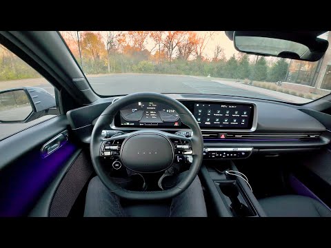 2023 Hyundai Ioniq 6 Limited AWD - POV Review (Sunrise Drive)
