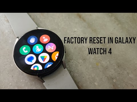 🔥Factory Reset in Galaxy Watch 4 | Reset Step by Step | 🔥