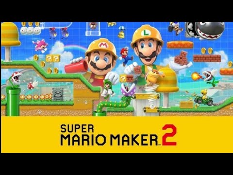 Mario Maker 2 P Switch Run But it's Upside Down