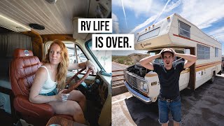 Our Final Day of Full-Time RV Life Was a DISASTER! 😳 We’re Done