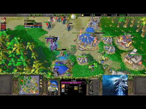 【超弱英雄咋玩】魔兽争霸大帝解说 Infi vs Zihaitun ST