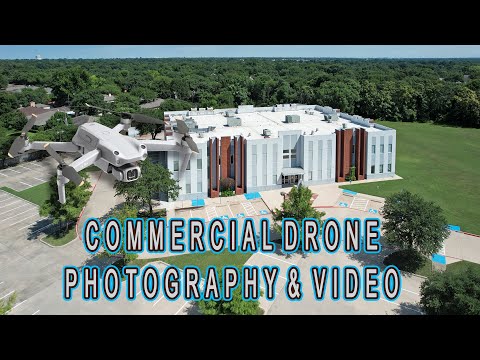 4K Commercial Real Estate Drone Photography - Dallas