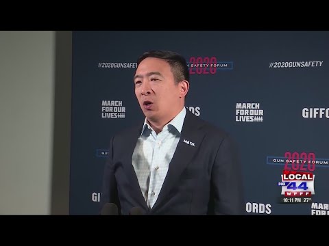 民主党大統領候補のアンドリュー・ヤン氏がNH州ハノーバーを訪問 (Democratic presidential candidate Andrew Yang to visit Hanover, NH)