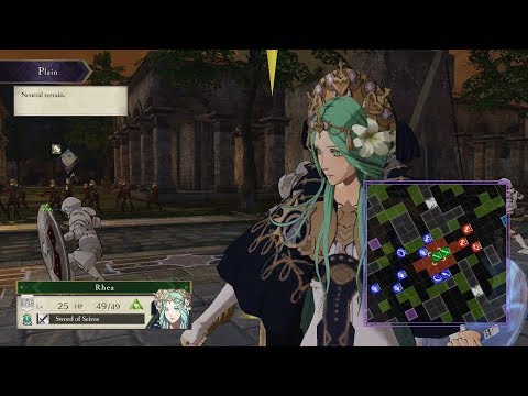 Fire Emblem: Three Houses - Ally Rhea Vs. Enemy Edelgard
