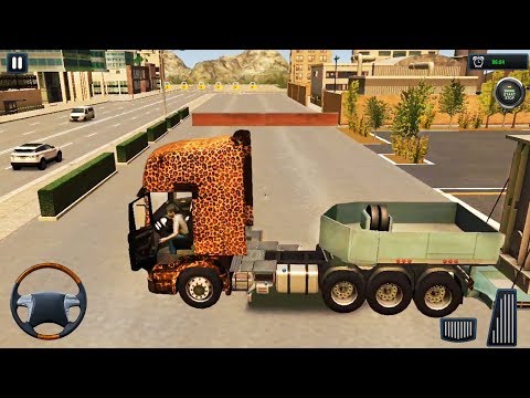 Leopard Skin Euro Truck Driving 2019  - Android Gameplay FHD