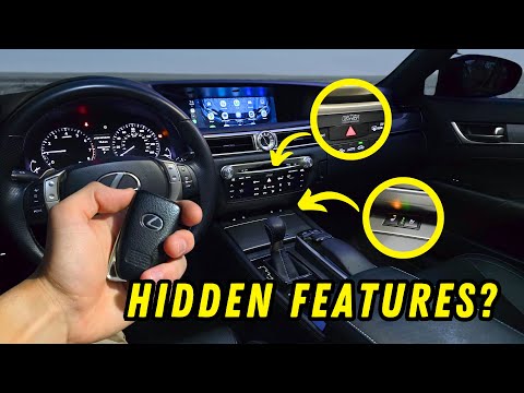 All Hidden Features of the Lexus GS350 YOU DIDN'T KNOW...