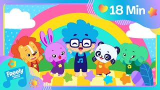 Aprendendo os NÚMEROS, Aprendendo as CORES, Medo... | Maratona | Freely - Aprender é Mágico