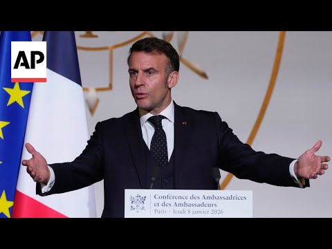 Macron and European officials respond to Trump's threats against Greenland
