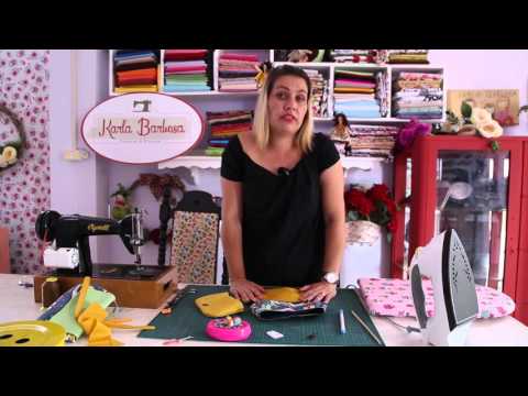 Aula Passo a Passo Bolsa Manuela:Por Karla Barbosa