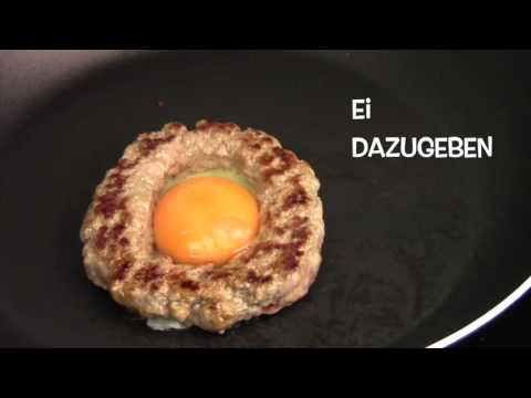 The Egg In A Burger | Rezept