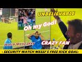 Security turned around to watch Messi’s free kick goal | Security, fans, David Beckham’s reaction