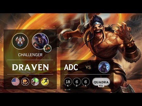 Draven ADC vs Aphelios - NA Challenger Patch 9.24